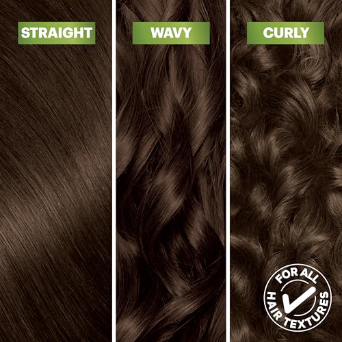 Garnier Hair Color Nutrisse Ultra Coverage Nourishing Creme, 500 Deep Medium Natural Brown (Glazed Walnut) Permanent Hair Dye, 1 Count (Packaging May Vary)