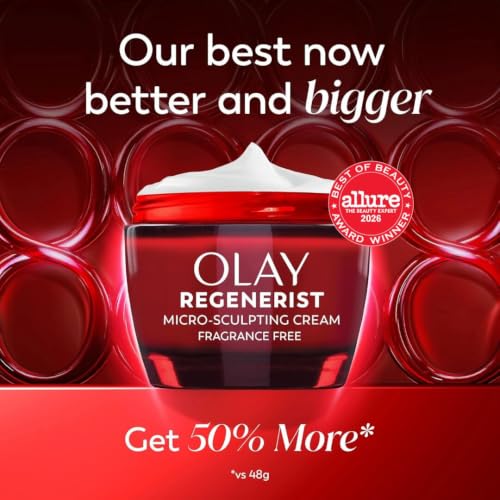 Olay Regenerist Micro-Sculpting Face Moisturizer Fragrance-Free 2.6oz