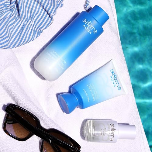 Aeterna AQUA Hydrating Anti-Frizz Shampoo - Color-Safe, Sulfate-Free, 250ml - AQUA SH