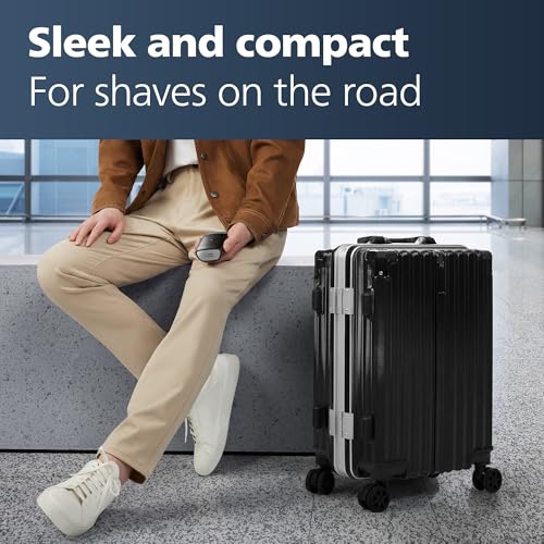 Portable Electric Shaver for Men - Wet & Dry Rechargeable Razor