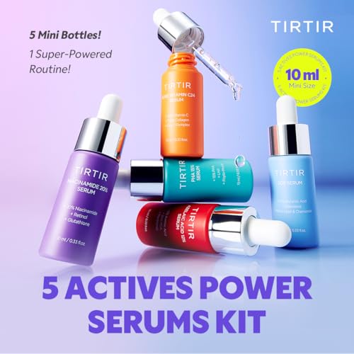 Power Serum Set with Vitamin C, Niacinamide & Hyaluronic Acid - Skincare Kit for Radiance & Hydration