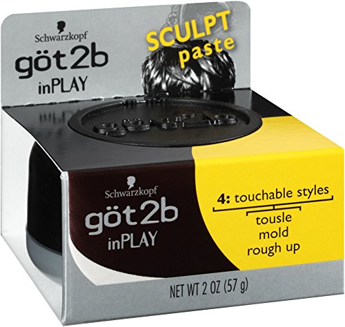 Got2b Inplay Hair Paste 2.0 oz - Microgrip Texture & Touchable Style