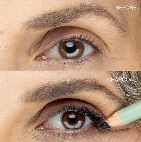 BOOM! Beauty Charcoal Precision Eyeliner Pencil, Smooth Glide, Waterproof