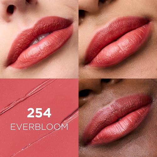 L¡¯Or?al Paris Colour Riche Original Creamy, Hydrating Satin Lipstick with Argan Oil and Vitamin E, Everbloom, 1 Count (Pack of 2)