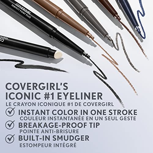 COVERGIRL Perfect Point Plus Eyeliner ? Eyeliner Pencil - Toffee, 230mg (0.008 oz)
