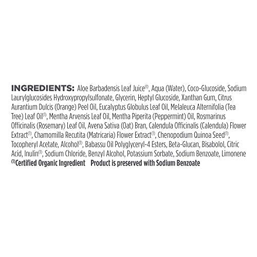 Avalon Organics Scalp Treatment Tea Tree Shampoo 11 oz – Pack of 2