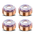 Flawless Replacement Heads Gen 2 - Replacement Heads for Flawless Facial Hair Remover - Replacement Blades for Finishing Touch Flawless Hair Removal 4 Counts