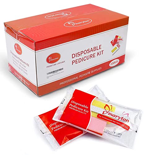 Disposable Pedicure Kit for Professional Salons - 100 Sets