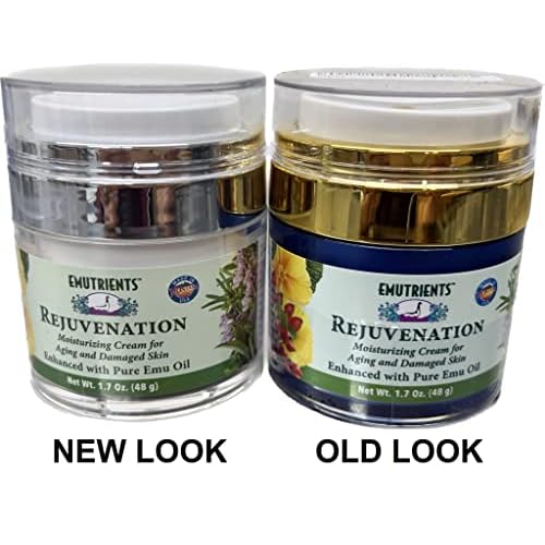 Montana Emu Ranch - Rejuvenation Cream 1.7 Ounces - Enhanced with Pure Emu Oil