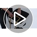 Beige Velvet Vanity Chair with Storage & Gold Legs - No Wheels, Modern Bedroom Makeup Stool