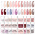 Acrylic Powder 24 Color Set No Lamp for Nail Extensions - Creaglam