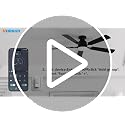 52 Inch Ceiling Fan with Lights - Flush Mount, Remote & App Control, Dimmable LED, Reversible & Quiet for Bedroom & Living Room - White / 52 Inch