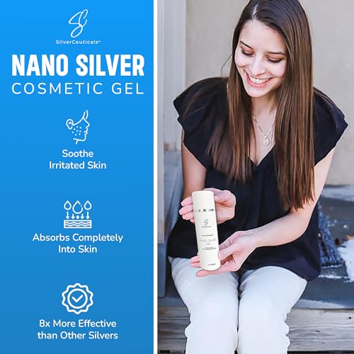 Cosmetic Gel with Nano Colloidal Silver - Firms & Tightens Skin - 3.4 Fl Oz - Variation of THIS listing