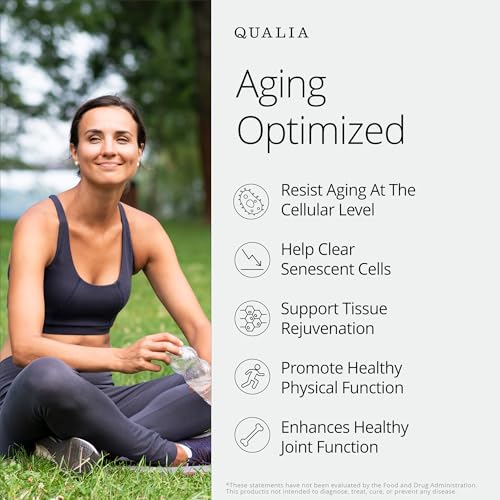 Qualia Senolytic 1400mg Fisetin Anti-Aging - 12 Count