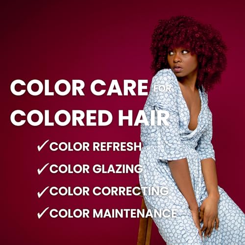 Cherry Color Depositing Shampoo for Faded Red Hair 8.5 Oz - Hydrating & Brightening