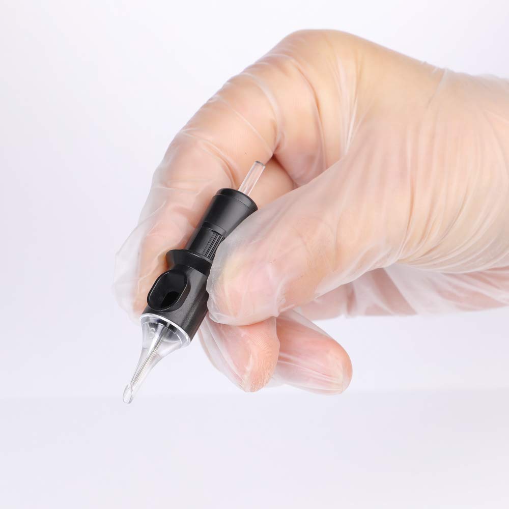 STIGMA #10(3RL) Bugpin Disposable Tattoo Needle Cartridges with Membrane Safety Cartridges for Tattoo Artists Round Liner 20Pcs Standard Pack EN05-20-1003RL