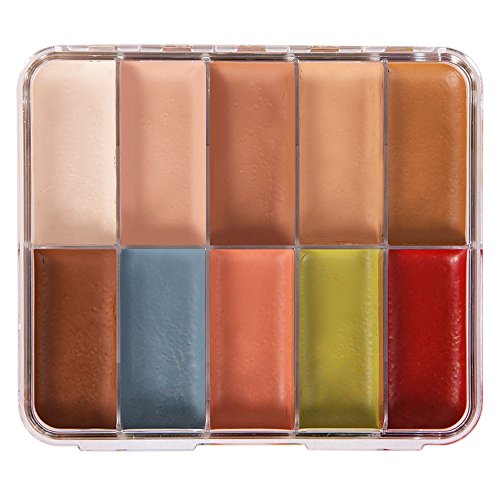 Flesh Tone Makeup Palette for Professional Stage & Film Use - Alcohol Activated