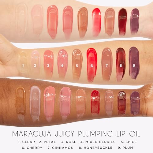 tarte maracuja juicy plumping lip oil - mixed berries