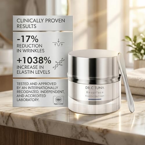 FARMASi Dr. C. Tuna Resurface Essential Day Cream SPF 30 - Anti-Aging Moisturizer for Face & Neck