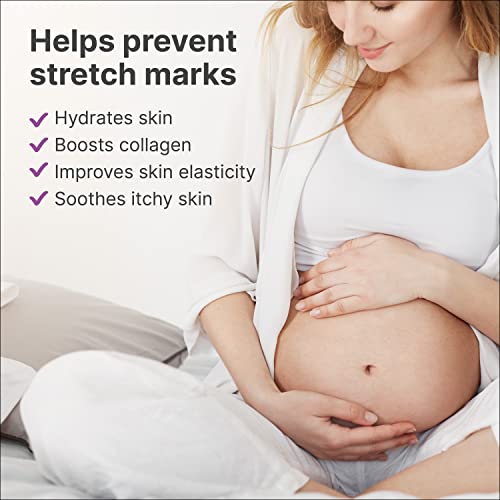Hydrating Maternity Stretch Mark Cream 2 Pack - Shea Butter & Vitamin E, Paraben-Free