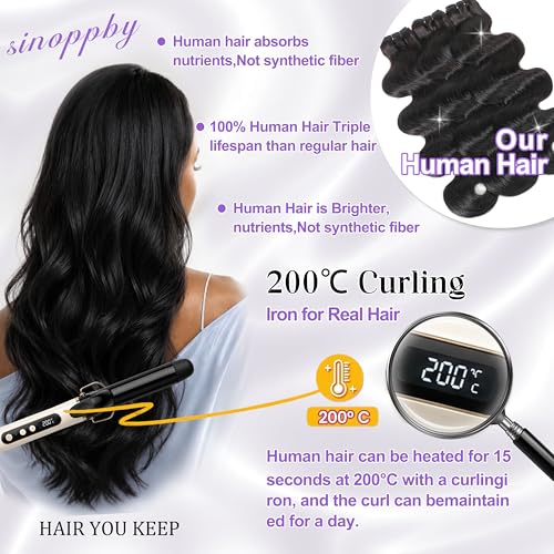 Natural Color 18 Inch Human Hair Body Wave Bundles - 16A Remy Virgin Hair, 3X Longer Lifespan