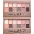 Maybelline New York Blushed Nudes Eyeshadow Palette 2 Pack - Versatile 12-Shade Set with Rose Gold Infusion