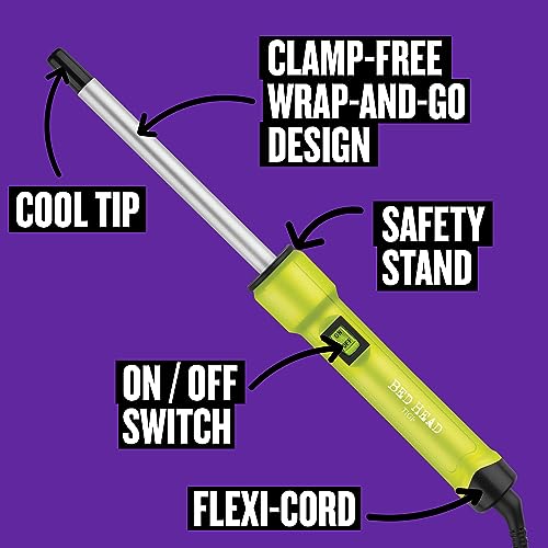 Bed Head Curlipops 1/2” Tourmaline Ceramic Skinny Styling Iron for Tight Curls