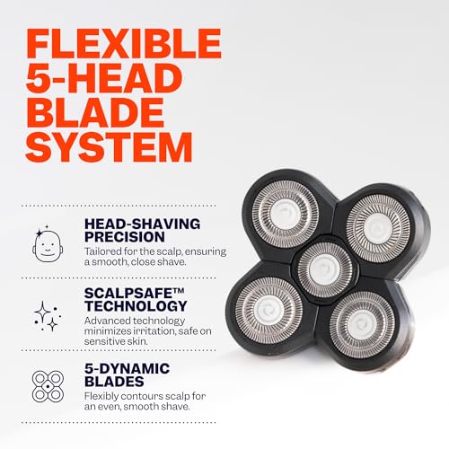 Freebird FlexSeries Razor Blade Refills 1 Pack - No Irritation, ScalpSafe, Compatible with FlexSeries