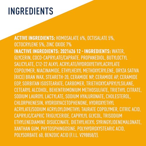 CeraVe Hydrating Sheer Sunscreen SPF 30 5oz - Water-Resistant, Sensitive Skin