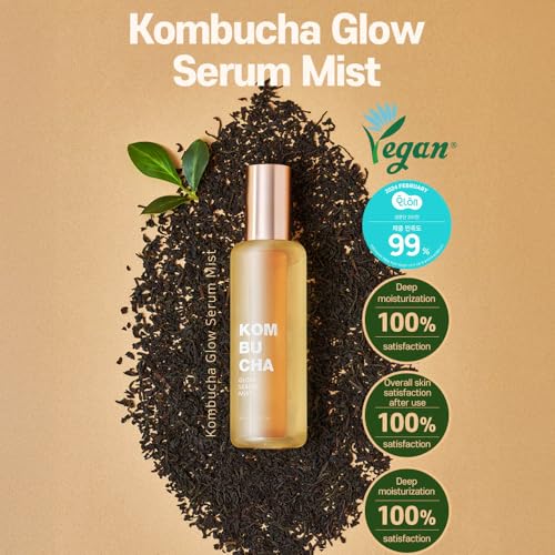 Hydrating Face Mist with Kombucha & Hyaluronic Acid - 100ml