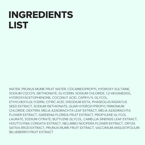 Korean Red Bean Pore Mask with Green Plum Cleanser - Hydrating Skincare Set
