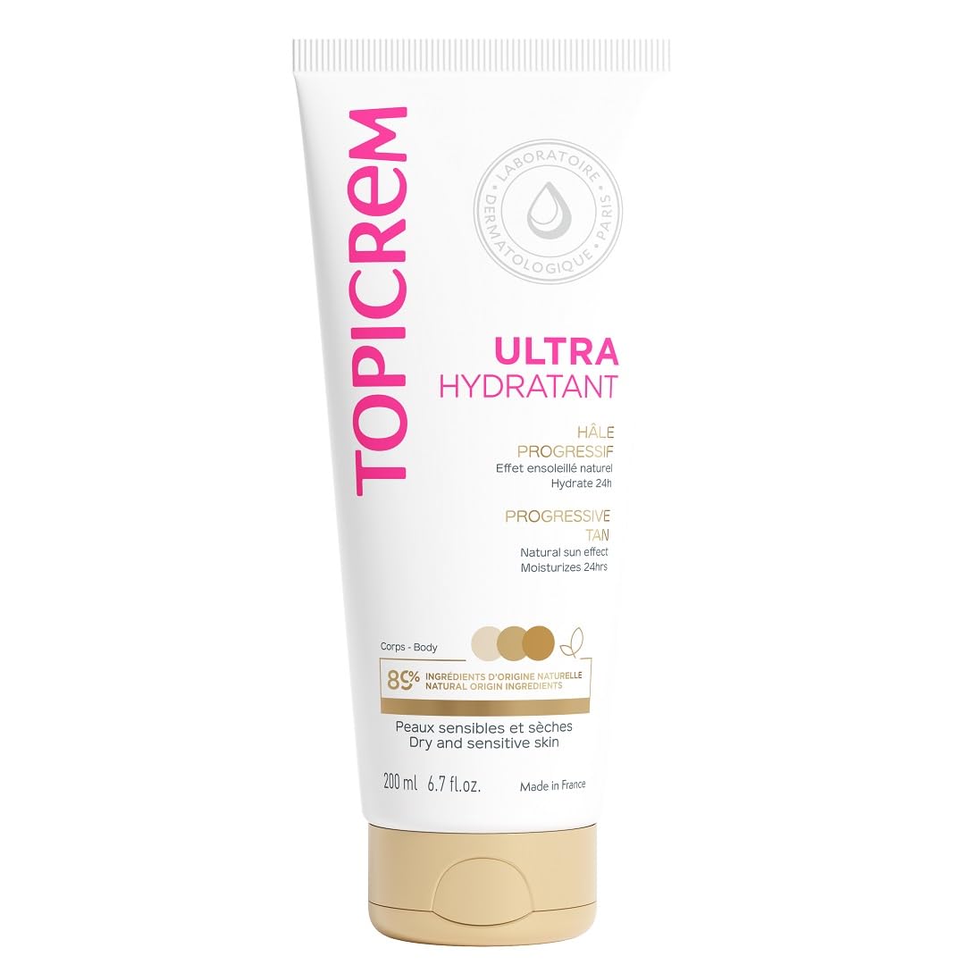 Topicrem Sensitive Skin Ultra-Moisturizing Progressive Tan 200ml by Topicrem