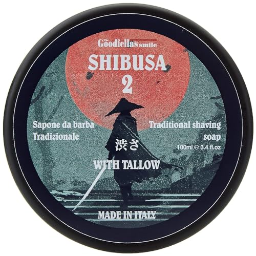 The Goodfellas' smile, Shibusa Tallow Shave Soap and Afltershave Splash Bundle, Made in Italy