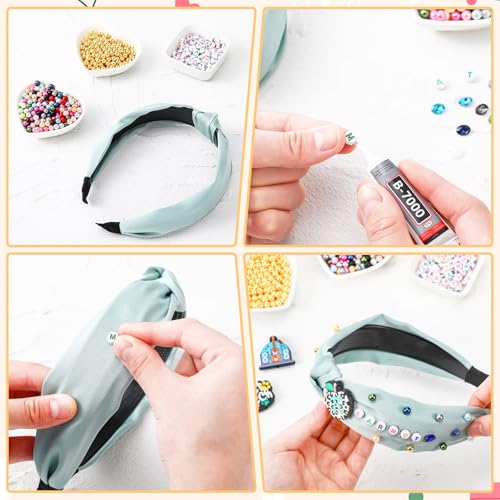 DIY Headband Making Kit with School Themed Accessories - 636 Pieces