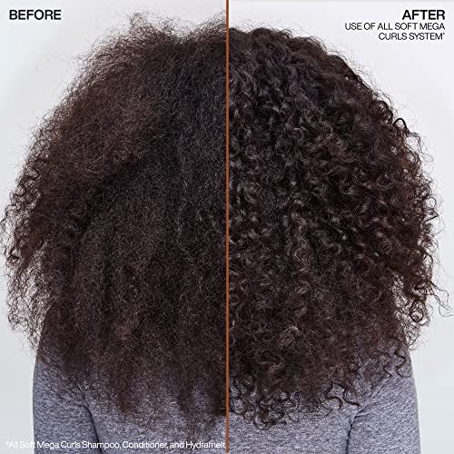 Redken All Soft Mega Curls Hydramelt Leave-In Treatment 5.1 Fl Oz - Moisturizing Curl & Coily Hair Lotion