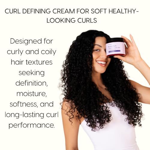 The Roots Naturelle Bouncy Curls Conditioning Curl Cream 16oz for Dry Curly Hair
