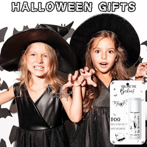 Halloween Lip Balm Set - Bat Design, 30 Pack Bulk Gifts for Parties - Variation: Bat / 30