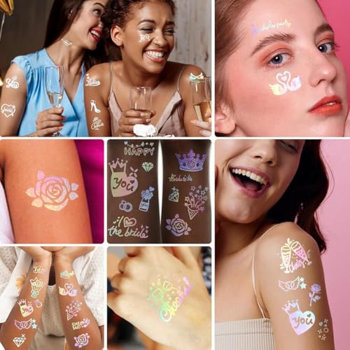 Waterproof Temporary Tattoos: 2-Sheet Tattoo Kit with Realistic Body Stickers, Semi-Permanent Tattoos for Adults Lasting 7-15 Days ? Safe for Men & Women, Peony Pattern