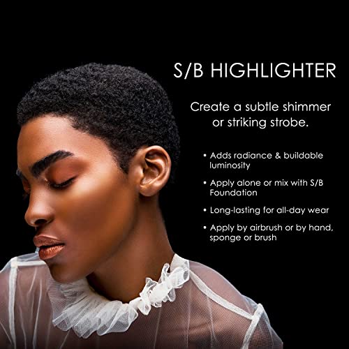 Temptu Pro Champagne Highlighter - Airbrush Makeup for Face & Body