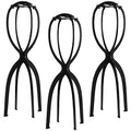 Dreamlover Tall Wig Stand 19.7 Inches - Black, Pack of 3 for Long Wigs