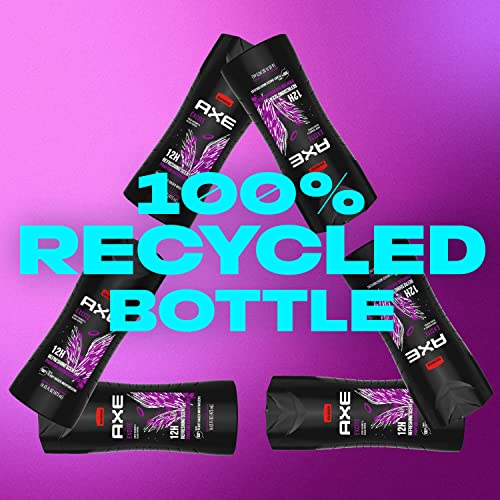 AXE Excite Body Wash Pack of 4 - 16 oz Men’s Shower Gel with Coconut & Black Pepper