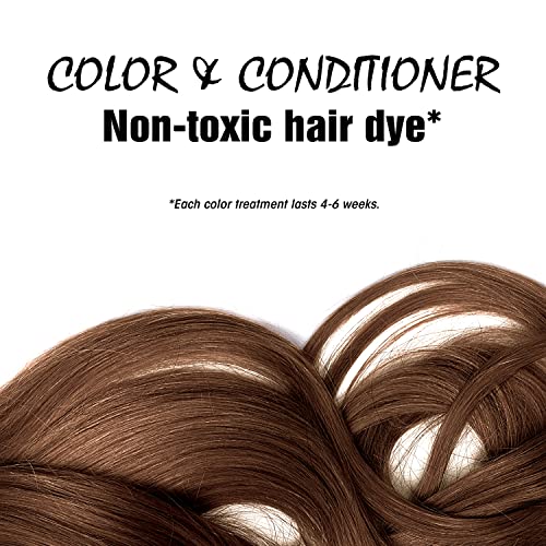 Light Mountain Henna Hair Color Medium Brown 3-Pack, 4 Oz Each