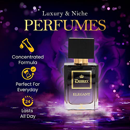 Unisex Luxury Fruity Floral Musk Perfume - Long Lasting Cologne Mist & Body Spray - 3.4oz