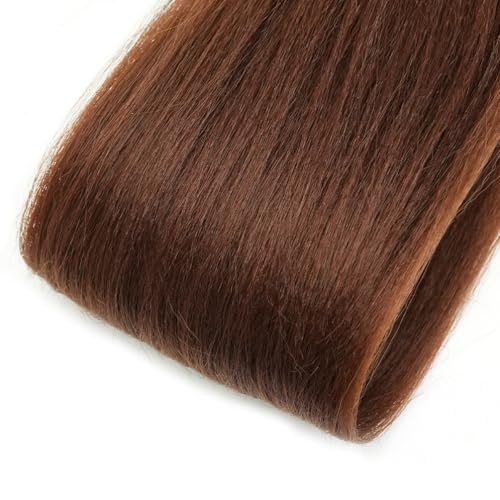 Pre-Stretched Braiding Hair Extensions - 8 Pack Yaki Texture, 16 Inches, Itch-Free