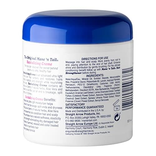Mane 'n Tail Moisture Enriched Revitalizing Creme Treatment 5.5 Ounce