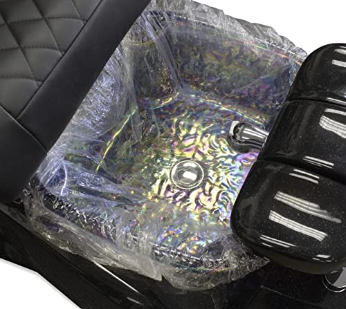 Disposable Pedicure Spa Liners Large Size 200 Pcs Clear Hygienic Fit All Chairs