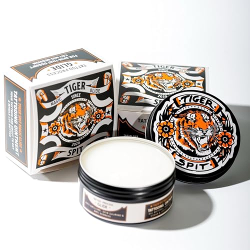 Professional Tattoo Ointment for Artists - 8.45oz, Reduces Irritation & Swelling, Enhances Color Packing, Non-Clogging Formula