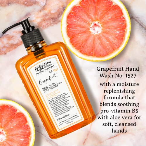 Grapefruit Hand Wash with Aloe Vera - Pack of 2, 10 fl oz | Moisturizing & Refreshing