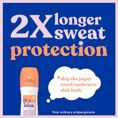 Unscented Roll-On Deodorant & Antiperspirant for Women - 3.25oz Pack of 4 - Hypoallergenic, 72Hr Odor & Sweat Protection