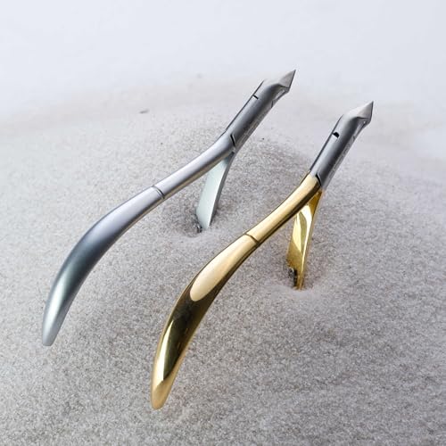 NGHIA Premium Cuticle Nipper D-05V-14 Stainless Steel Professional Nail Tool